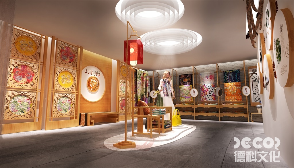 服裝展覽館設(shè)計中如何考慮燈光的照明和展品的展示效果？